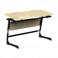Стол ученический 2-местный регулируемый по высоте и наклону «L 50x30» в Нижнем Новгороде